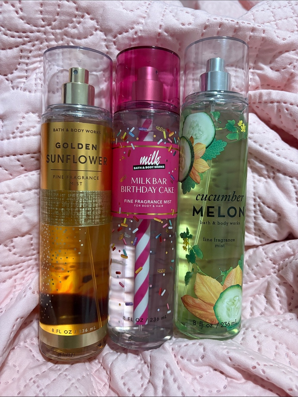 Bath & Body Works Milk Bar Birthday Cake Fine Fragrance Mist - Pink